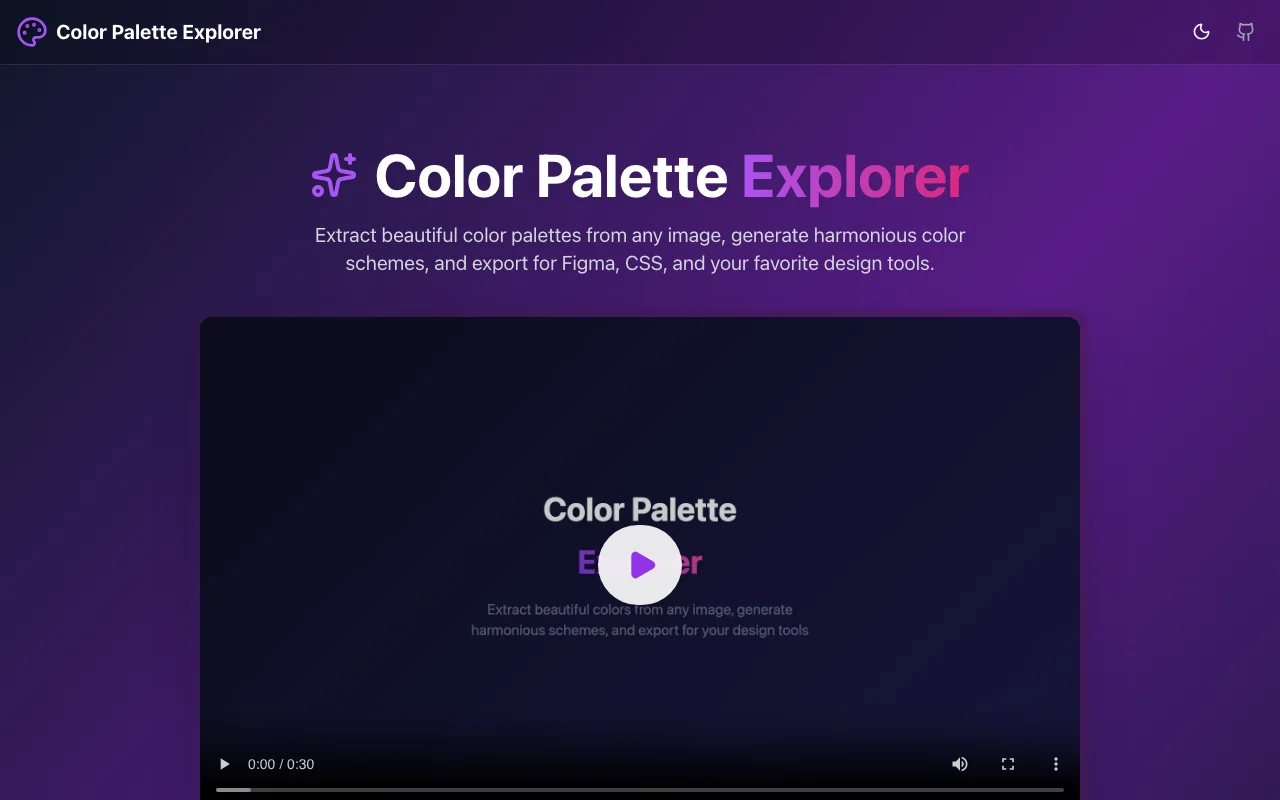 Introducing Color Palette Explorer: Extract & Generate Beautiful Color Schemes