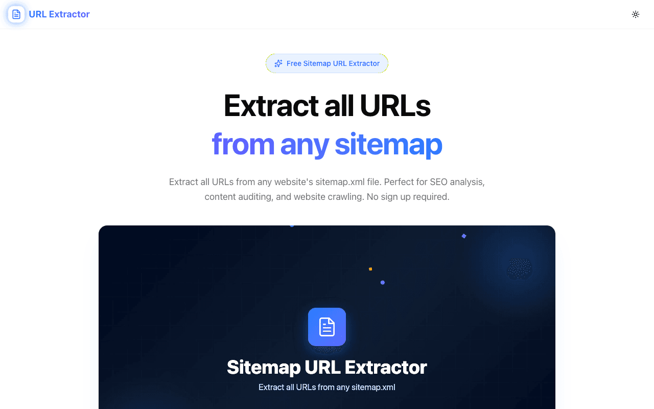 Introducing Sitemap URL Extractor: Export All URLs from Any Website