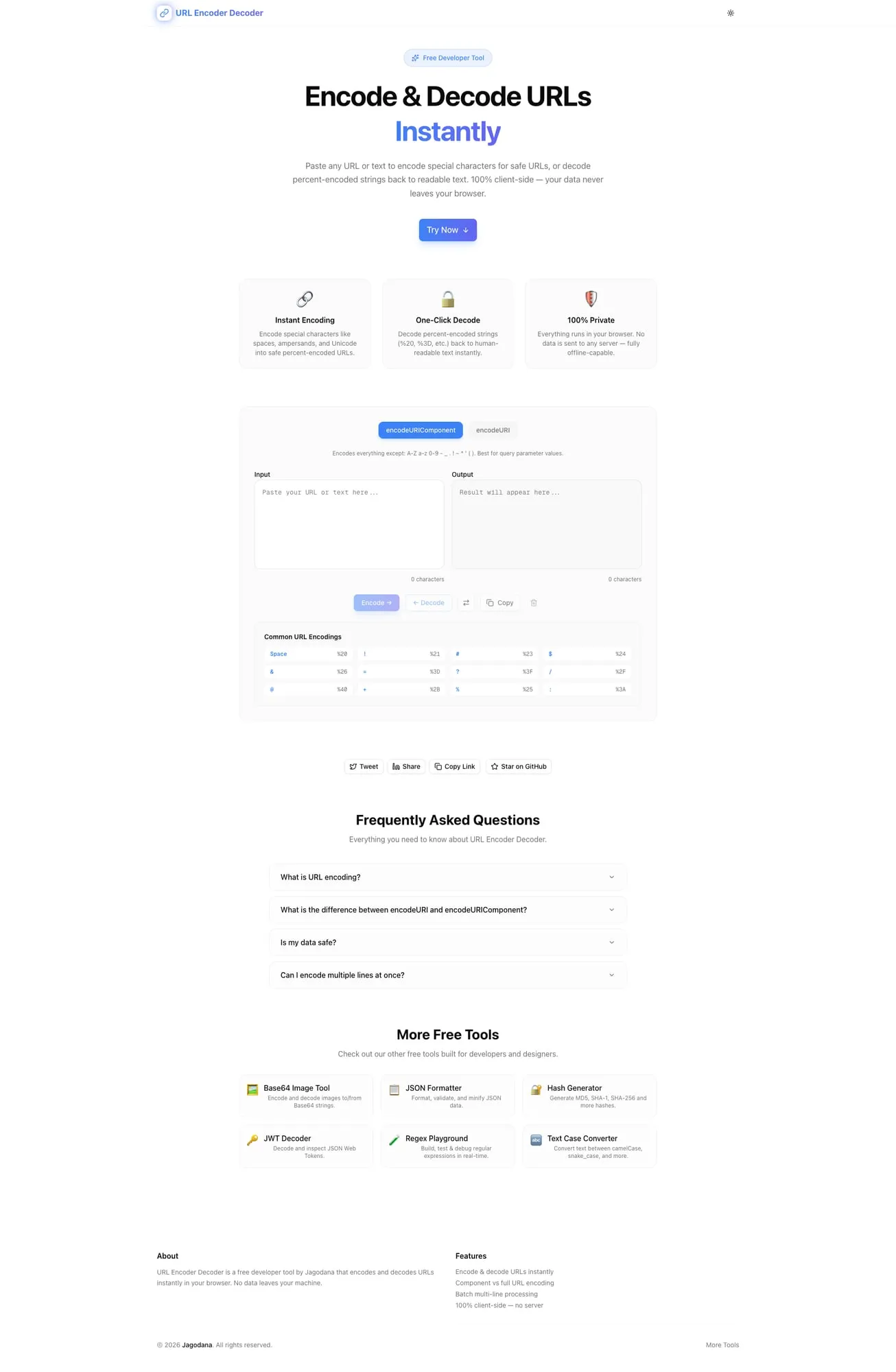 URL Encoder Decoder: Free Online Tool to Encode & Decode URLs Instantly