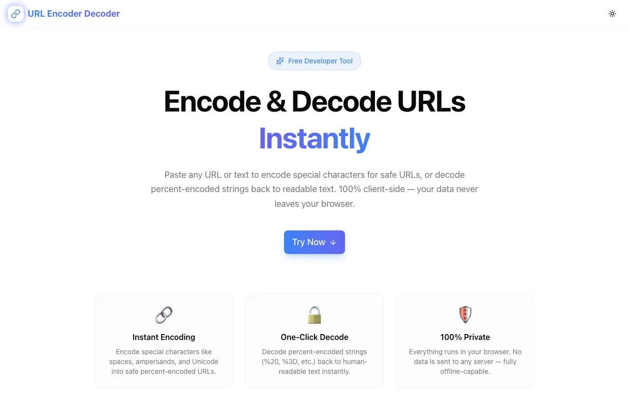 URL Encoder Decoder